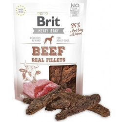 Brit Meaty Jerky - Beef Fillets 80g