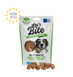 Let’s Bite Meat Snacks Chicken and Pork Slices with Cranberries and Artichoke 80g