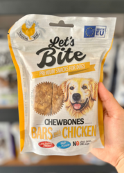 Let's Bite Chewbones Bars with Chicken 175g