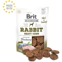 Brit Meaty Jerky - Rabbit Meaty Coins 80g