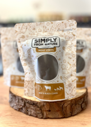 SFN Meat Strips - Hovězí stripsy s černuchou 80g