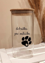 Dóza na pamlsky ''dobrůtka pro miláčka'' 1500ml